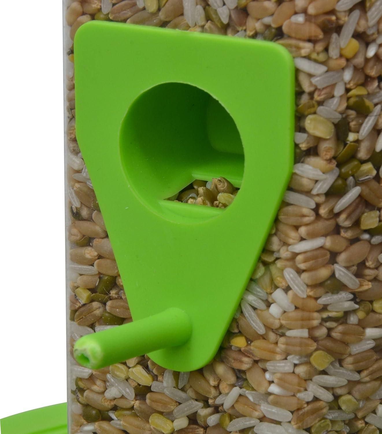 Bird Food and Water Feeder Hanging for Balcony